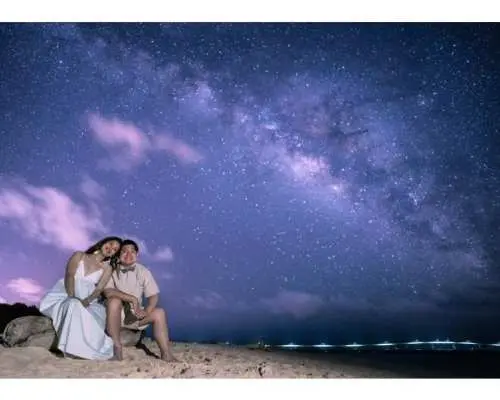 【沖縄・宮古島】当日予約OK◎★星空ウエディングフォト★前撮り・後撮りに！納品10枚以上！