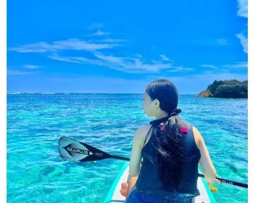 【宮古島・絶景SUP体験/1組貸切/カップルおすすめ♪】当日予約OK★ガイド撮影付きデータプレゼント♪子供料金有り