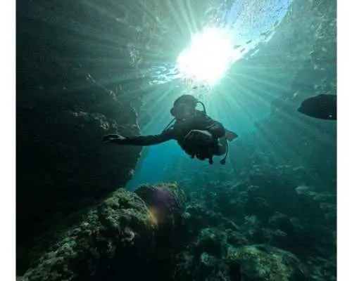 [Blue Grotto] [Limited to 4 slots per day, price ¥4,980] *Beginners only, ages 12 to 45 only* Enjoy a safe and secure first dive with a private instructor!