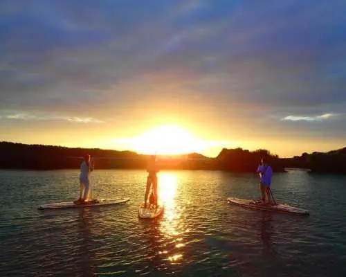 [Suitable for all ages!] ♪Enjoy your last day of travel♪ Sunrise SUP Tour ~Recommended for couples and groups of friends!~ [Okinawa, Miyako Island]