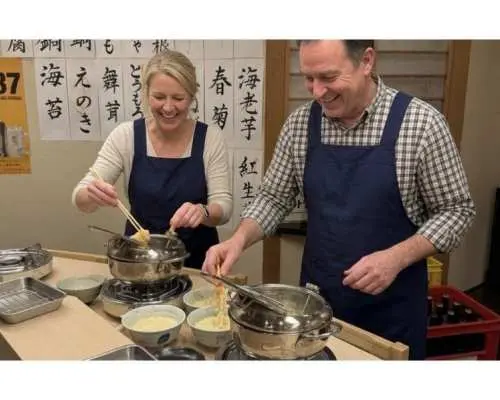 【京都・祇園】天ぷら調理体験とお食事