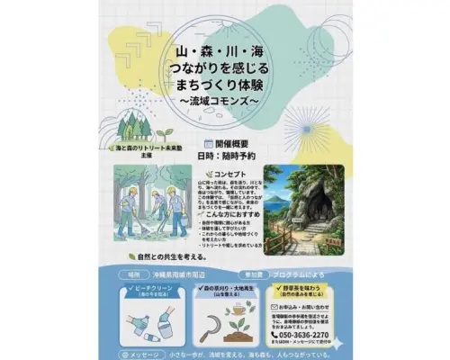 [School Trip SDGs] Southern Okinawa: Inquiry Fieldwork to Consider the Future of Protecting the Sea and Forests
