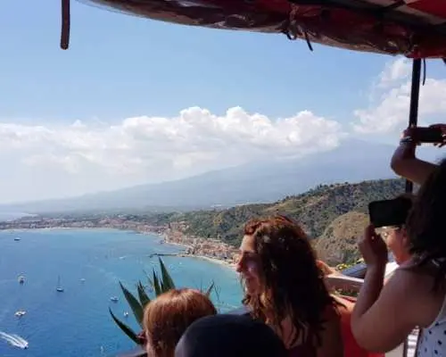 Taormina City by See Bus Ticket - Blue or Red Line