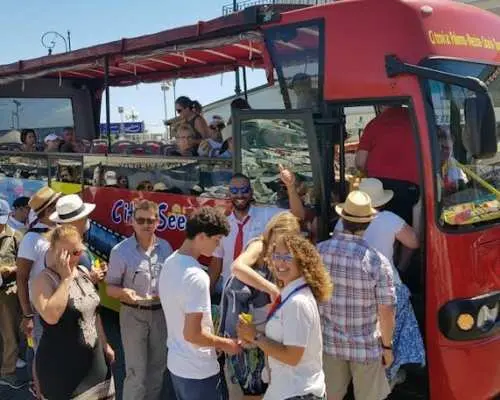 Taormina City by See Bus Ticket - Blue or Red Line