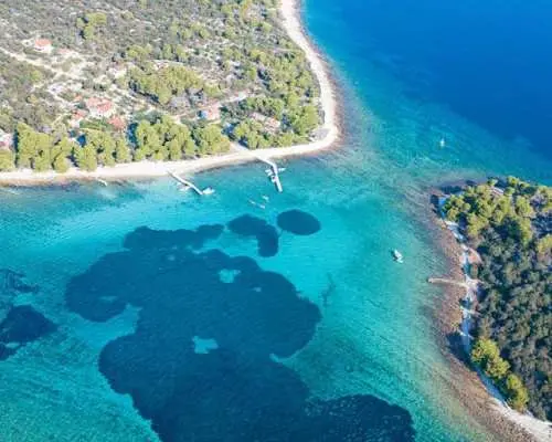 Full day tour to Blue Lagoon & 3 Islands from Trogir