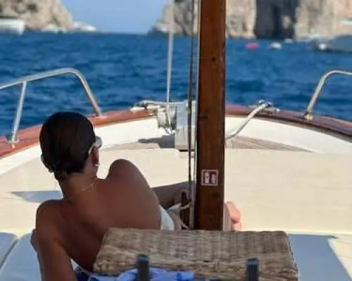 Vintage Gozzo Boat Tour from Capri