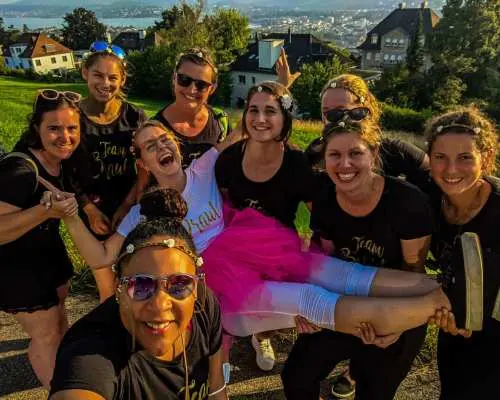 Polterchallenge "Hangover - Girls Edition" around Lucerne