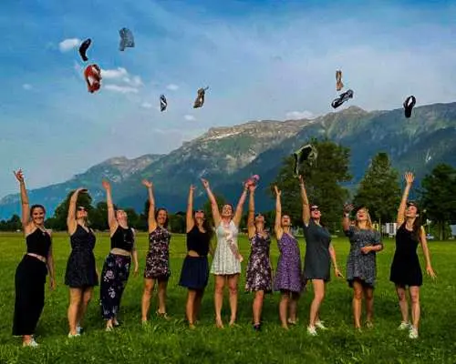 Polterchallenge "Hangover - Girls Edition" around Lucerne