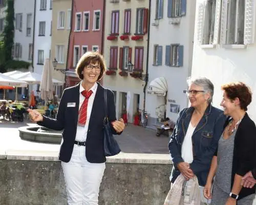 "Moving Chur women's stories" City tour through Chur