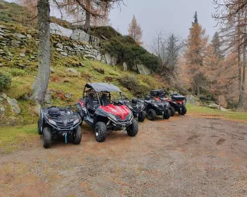 Capanna Gesero Quad Tour full day private from Lostallo in Ticino