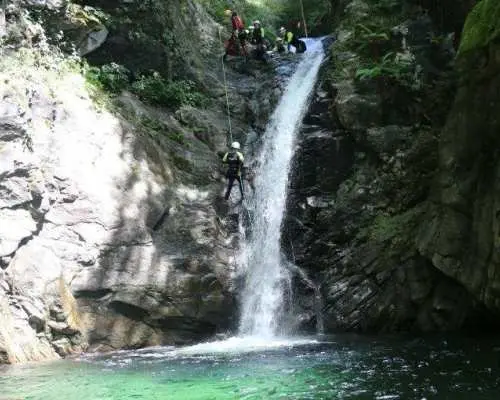 Cugnasco Canyoning for Experienced Adventurers at Lake Maggiore