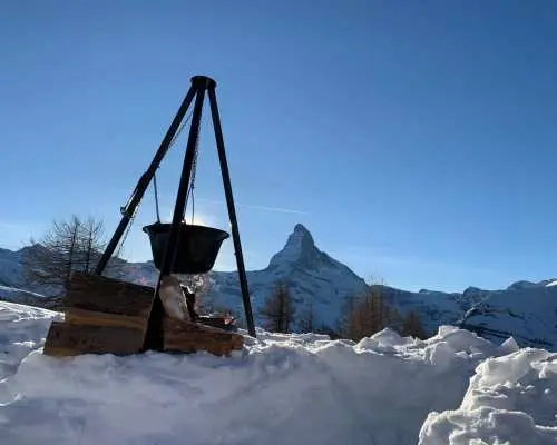 Culinary hike “Horugüet” in Zermatt