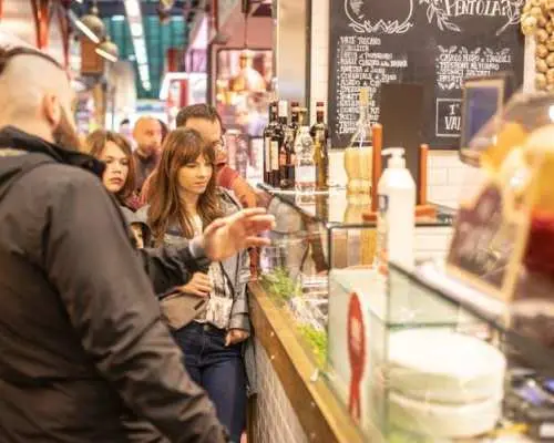 Florence food tour Sant'Ambrogio grocery market with a local chef