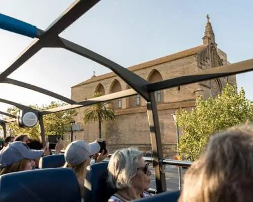 Alcudia open-top sightseeing bus tour