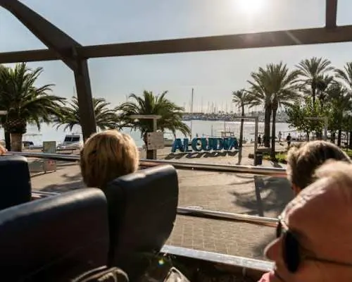 Alcudia open-top sightseeing bus tour