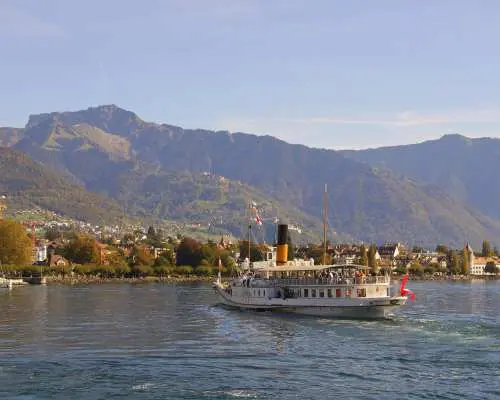 From Montreux: Riviera Tour boat cruise