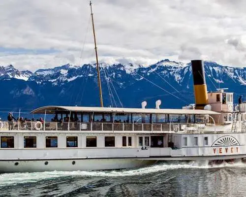 From Vevey: Riviera Tour boat trip