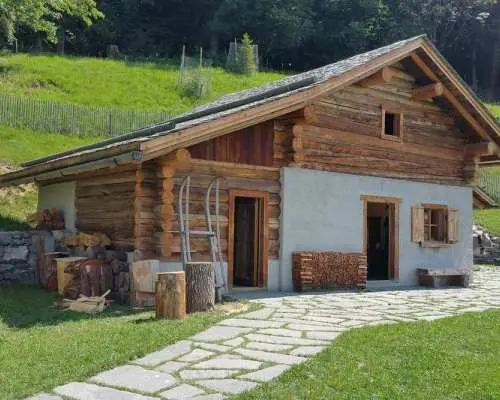 Guided tour of Heidi's home in the Heidi Village in Maienfeld
