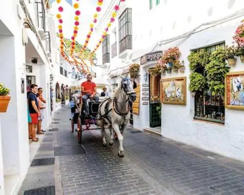 Colomares Castle and Mijas mystical tour in Andalusia