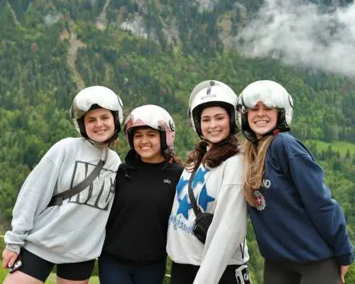 Interlaken electric quad bike tour with mountain views