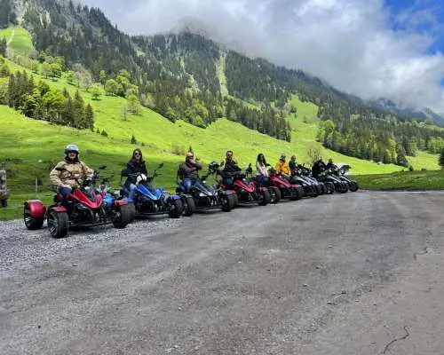 Lake Brienz electric quad taster tour from Interlaken
