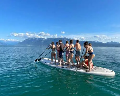 Large SUP Rental at Lake Geneva for Groups