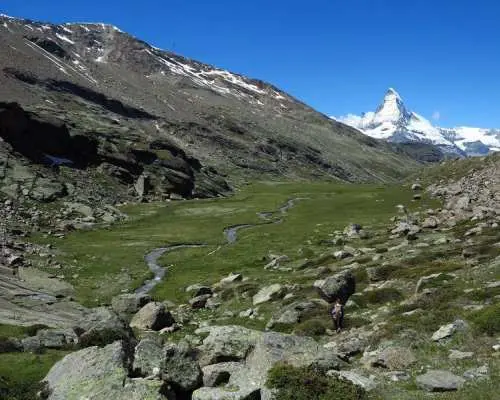 Lost valley guided mountain tour Zermatt