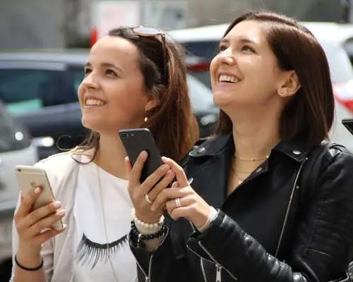 Lucerne interactive scavenger hunt with smartphone