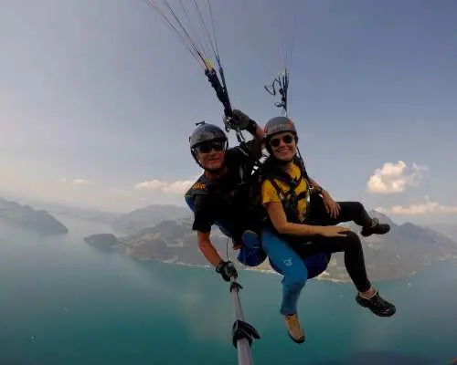 Lucerne Paragliding Thermal flight
