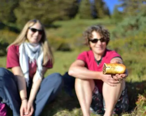 Self-guided enjoyment hike Dreibündenstein from Chur incl. picnic