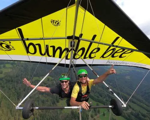 Tandem Delta Flight from Interlaken