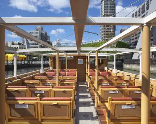 日本大阪｜浪速探險觀光船體驗・傳統說書落語家同行