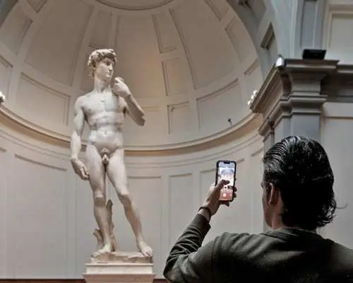 Audioguided tour at the Accademia Gallery with live expert commentary