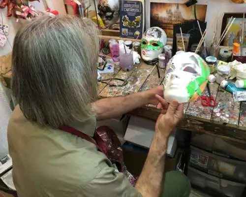 Venice Carnival Mask Workshop in St. Mark's Area