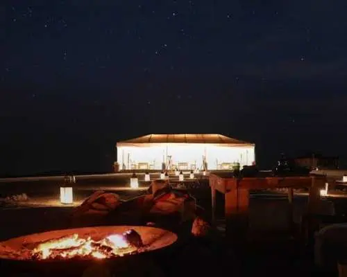 Sunset dinner experience in the desert of Agafay