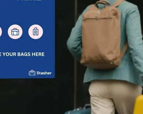 バースの荷物預かり所