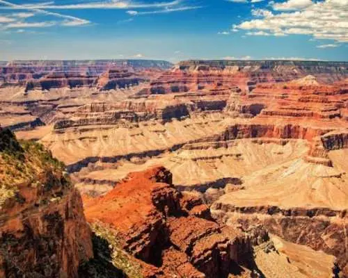 Grand Canyon South Rim bus tour and helicopter ride