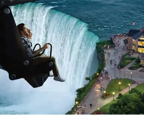 Niagara Falls Canada tour with Skylon Tower and boat cruise