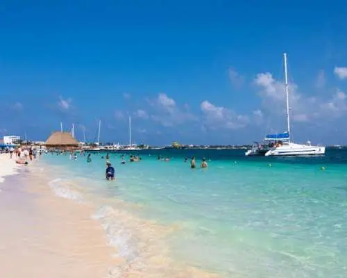 Isla Mujeres catamaran cruise experience
