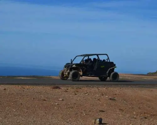 Two-hour North Lanzarote mixed-terrain four-seater buggy tour with transfers