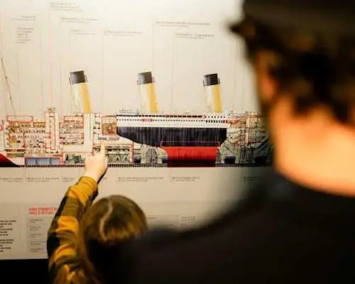 Ticket for Cherbourg Transatlantic virtual reality experience