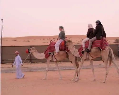 Private champagne desert safari in Dubai