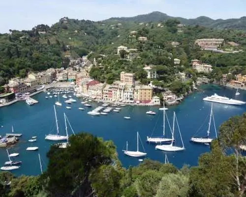 Portofino panoramic bus tour from Genoa