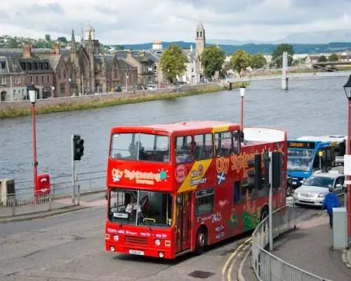 City Sightseeing hop-on hop-off bus tour of Inverness