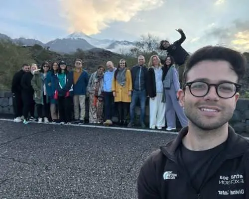 4x4 Etna sunset tour with Lava Cave and local tastings