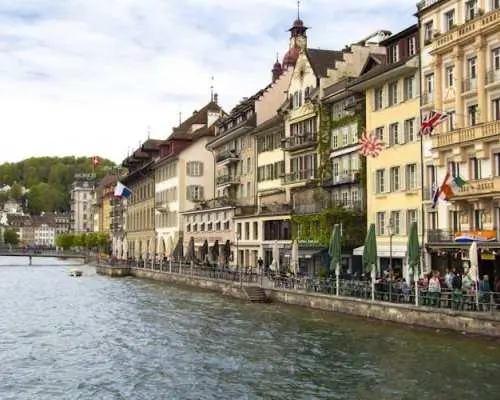 Exclusive private guided tour of Lucerne's architecture with a local