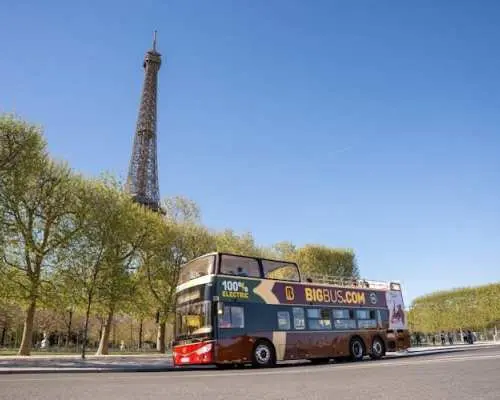 Big Bus tour of Paris