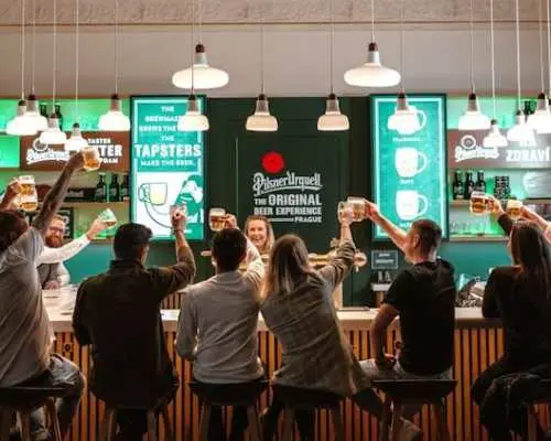 Interactive Beer Pour Session at Tapster Academy in Prague
