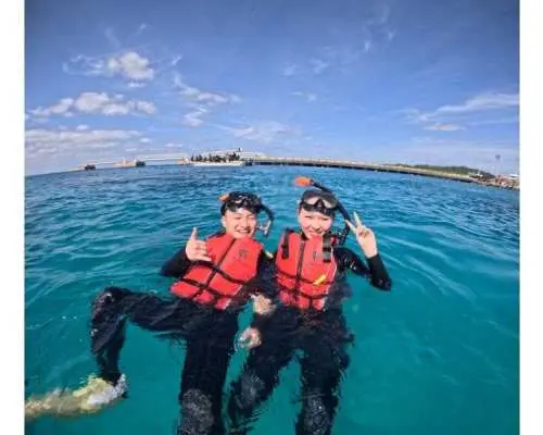 [Okinawa Blue Cave] Introductory Diving & Snorkeling | Even beginners can enjoy it!