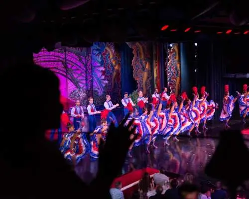 Moulin Rouge Cabaret Show with Drop-off Service and Dinner